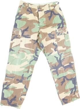 Vintage Trashed Army Camo Cargo Pants Small
